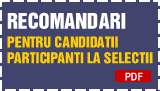 Recomandari pentru candidatii participanti la selectiile organizate de catre agentia de recrutare Psitest Consult